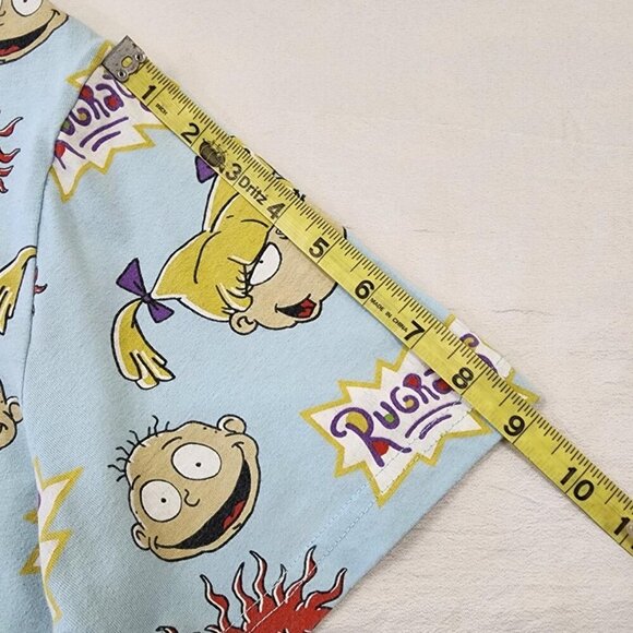 Nickelodeon Rugrats Men's Light Blue Graphic T-Shirt, Size Medium - Picture 7 of 8
